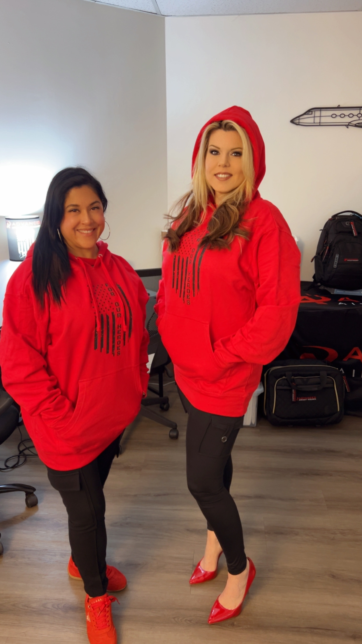 Red Hero Hoodie